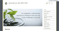 Desktop Screenshot of bermantherapy.com